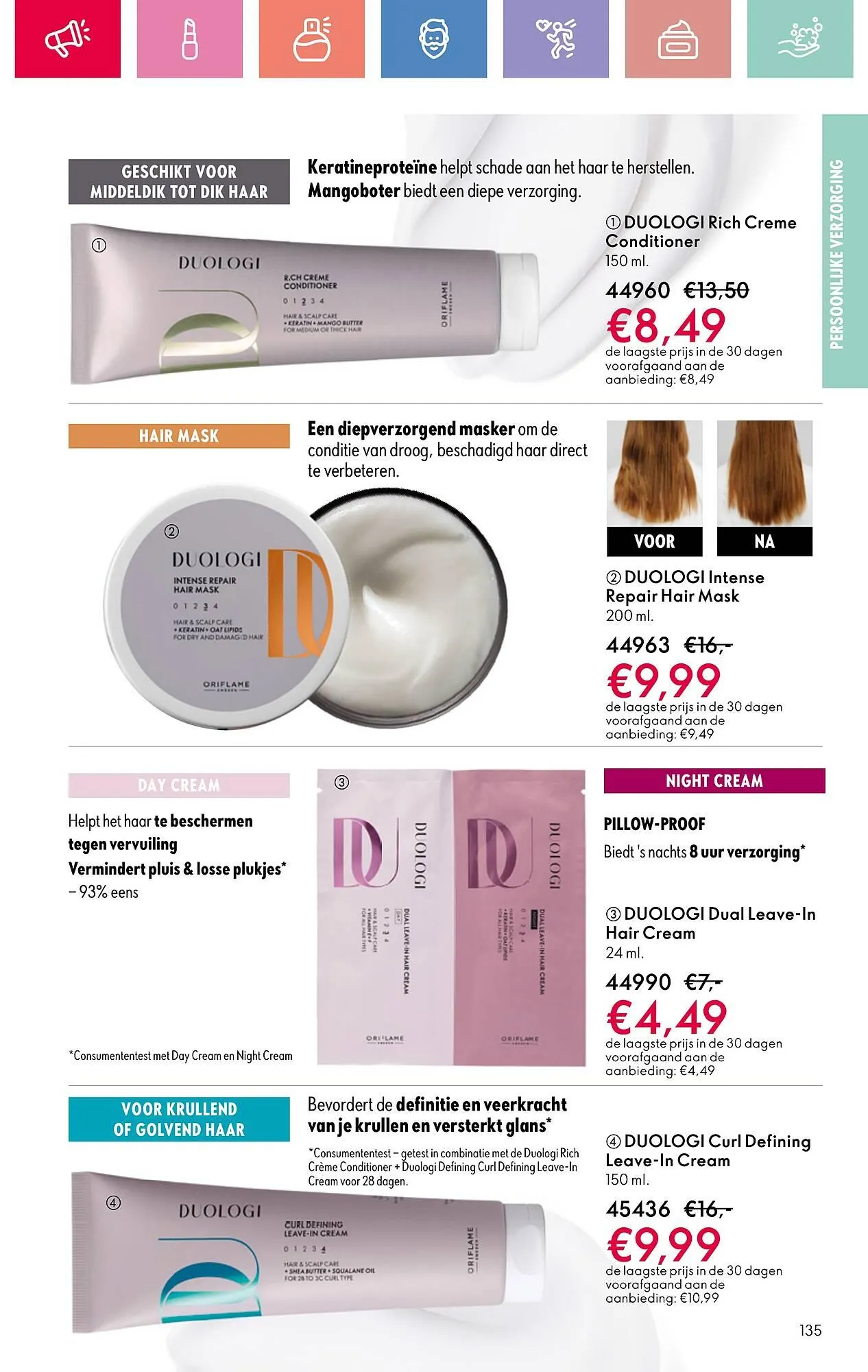 Oriflame folder van 7 mei tot 10 mei 2025 - Folder pagina 135