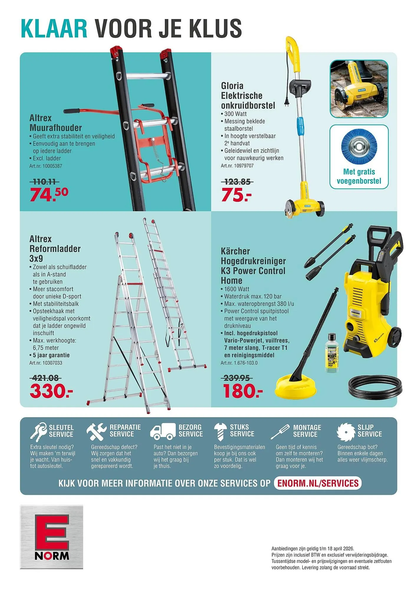 Enorm folder van 30 maart tot 18 april 2026 - Folder pagina 8