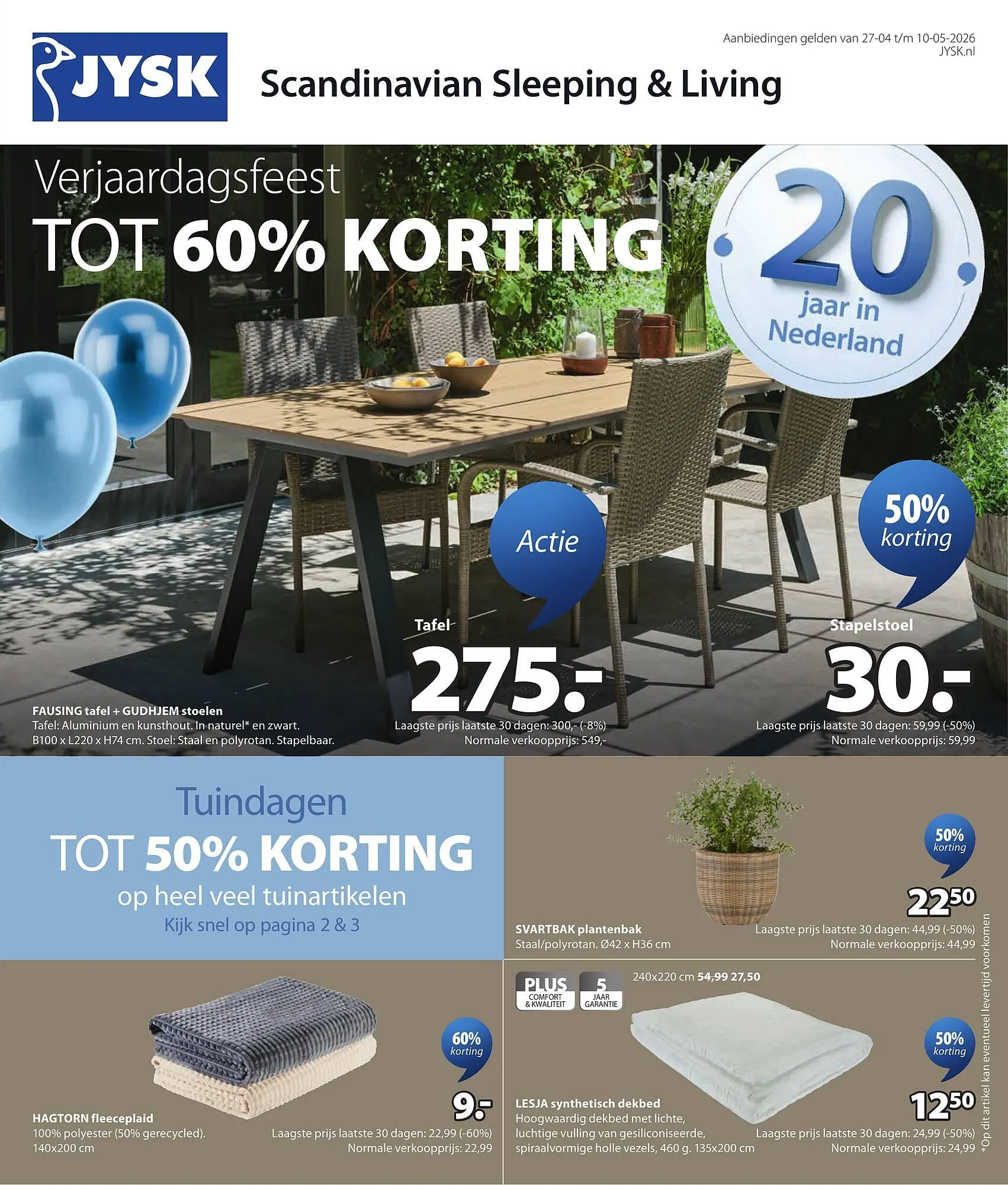 Jysk folder van 27 april tot 10 mei 2026 - Folder pagina 2