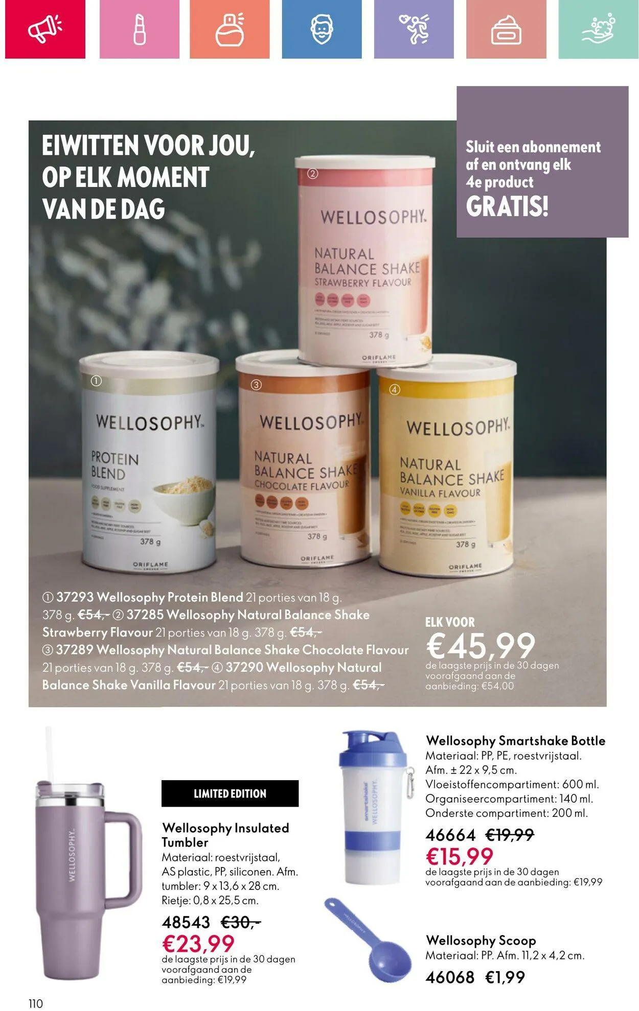 Oriflame Actuele folder van 24 augustus tot 7 september 2025 - Folder pagina 110
