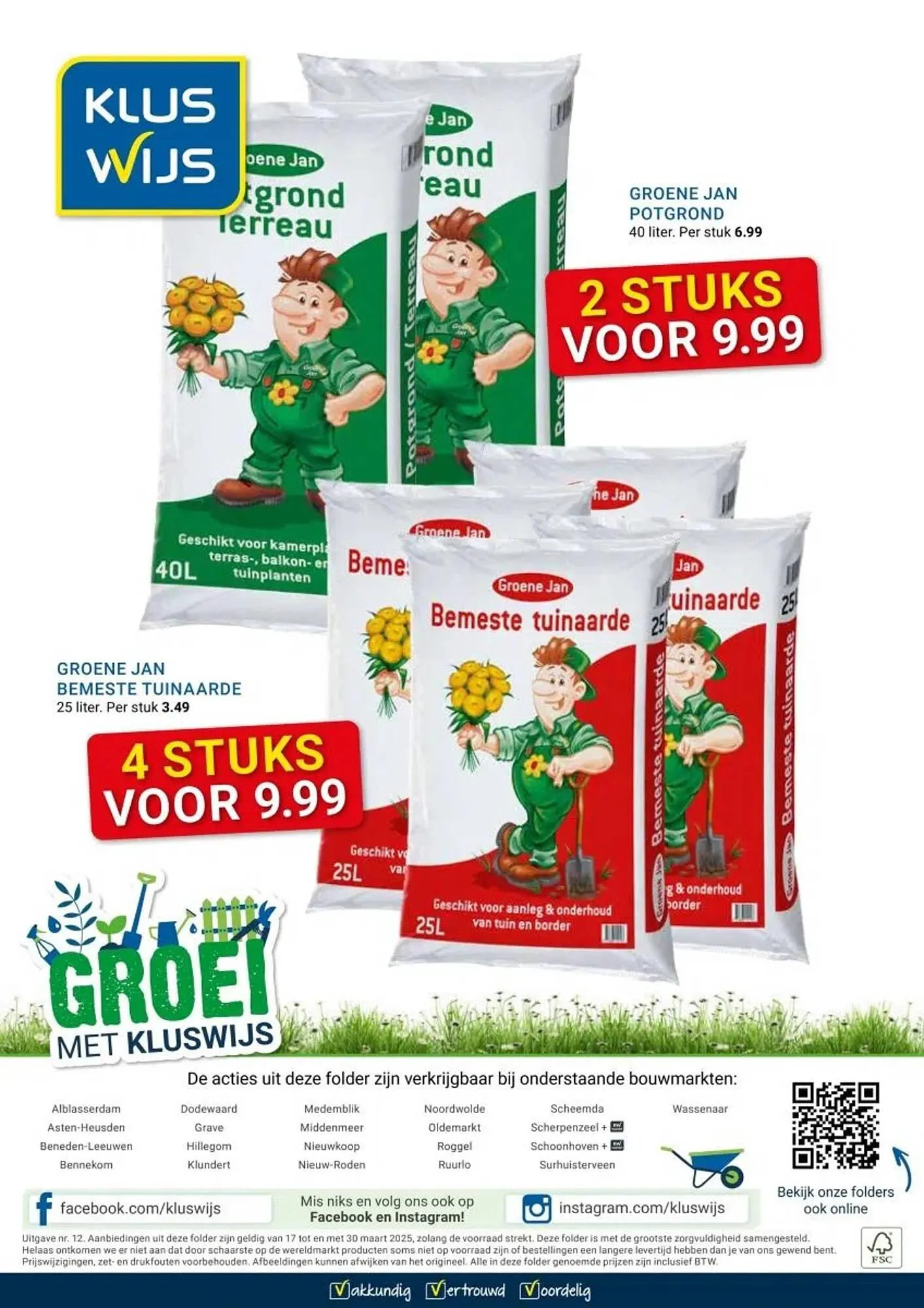 Kluswijs folder van 16 maart tot 30 maart 2025 - Folder pagina 8