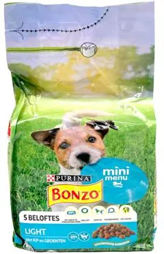 Purina Bonzo Mini Menu Kip&Groente Light 1,5kg