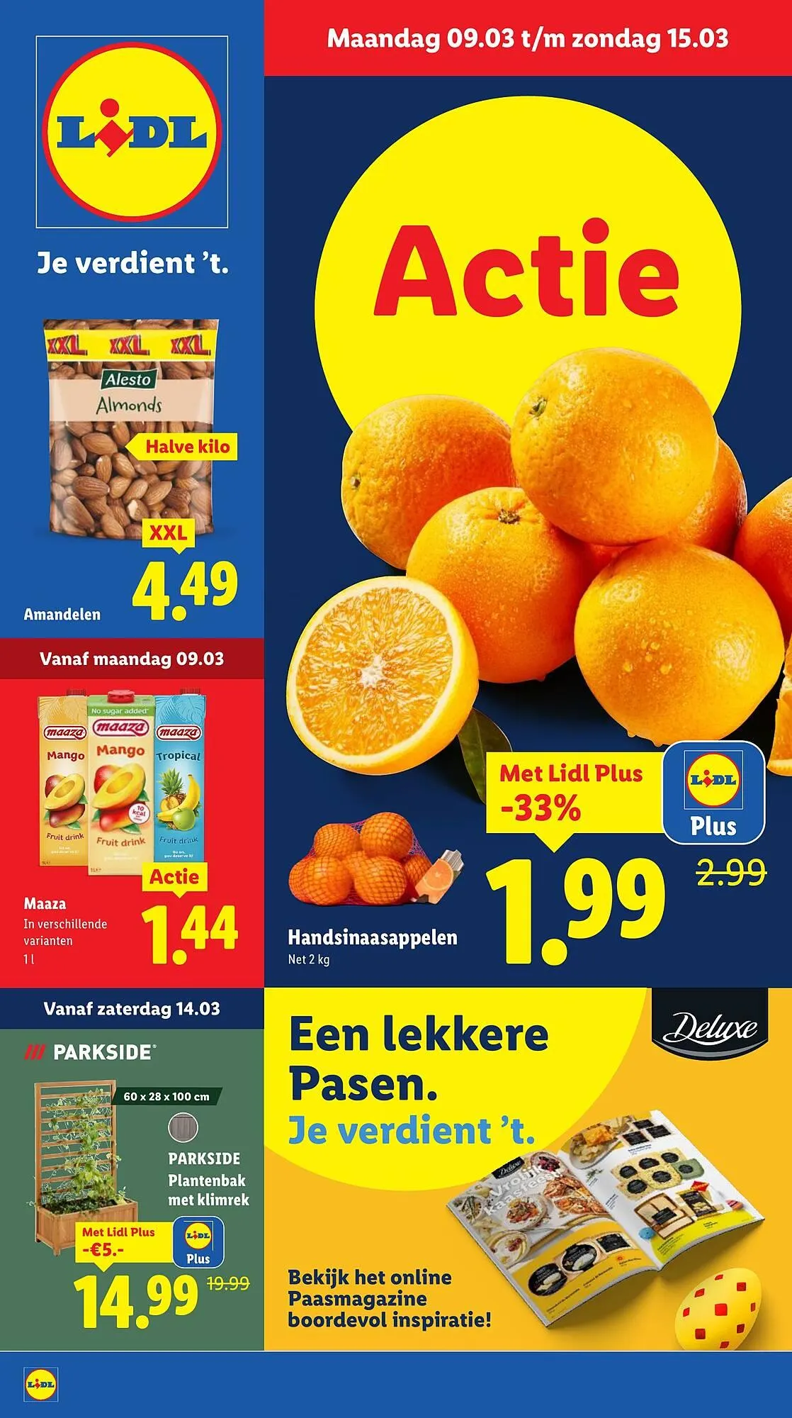 Lidl folder van 9 maart tot 15 maart 2026 - Folder pagina 1