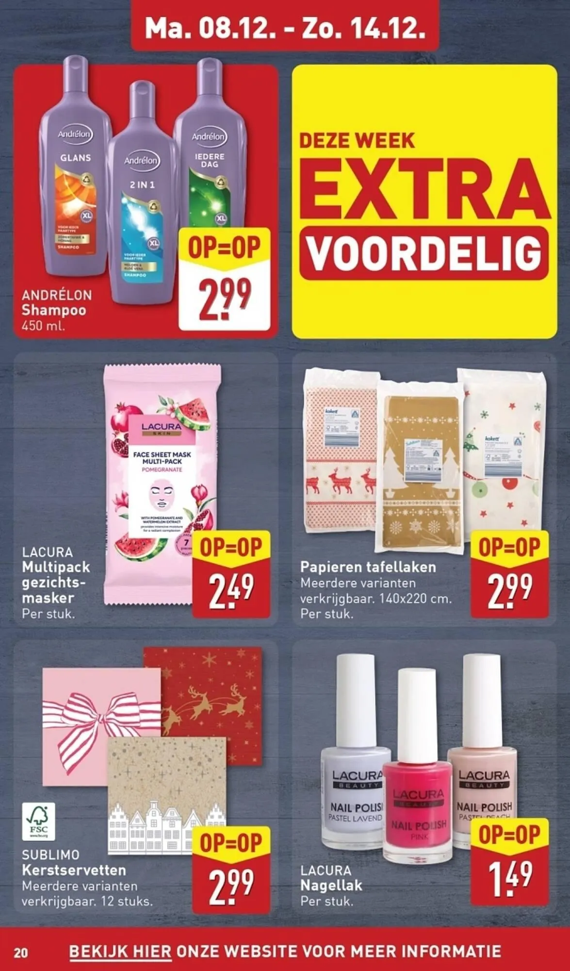 ALDI folder van 8 december tot 14 december 2025 - Folder pagina 20
