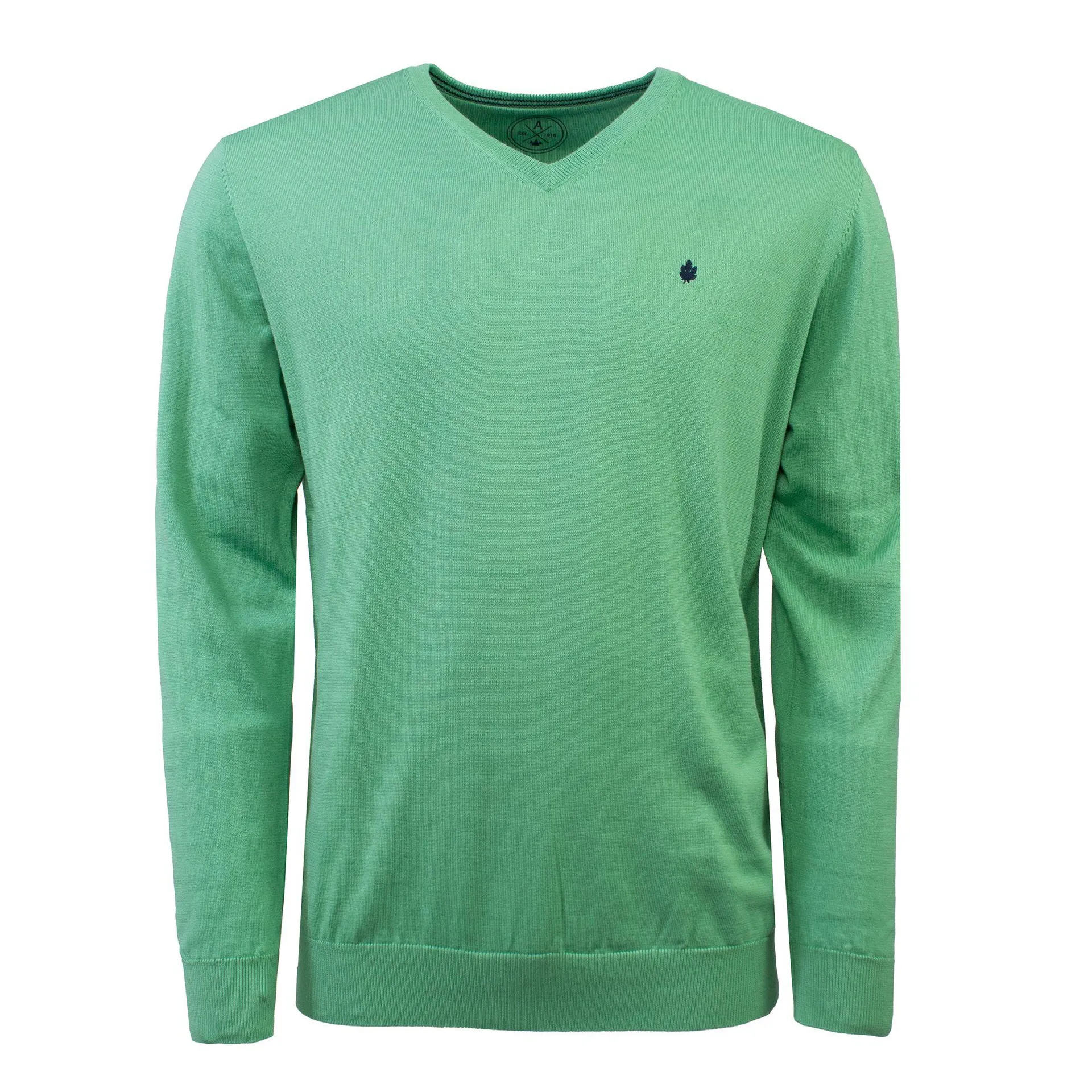 Kangaroo Trui met V-hals Lichtgroen