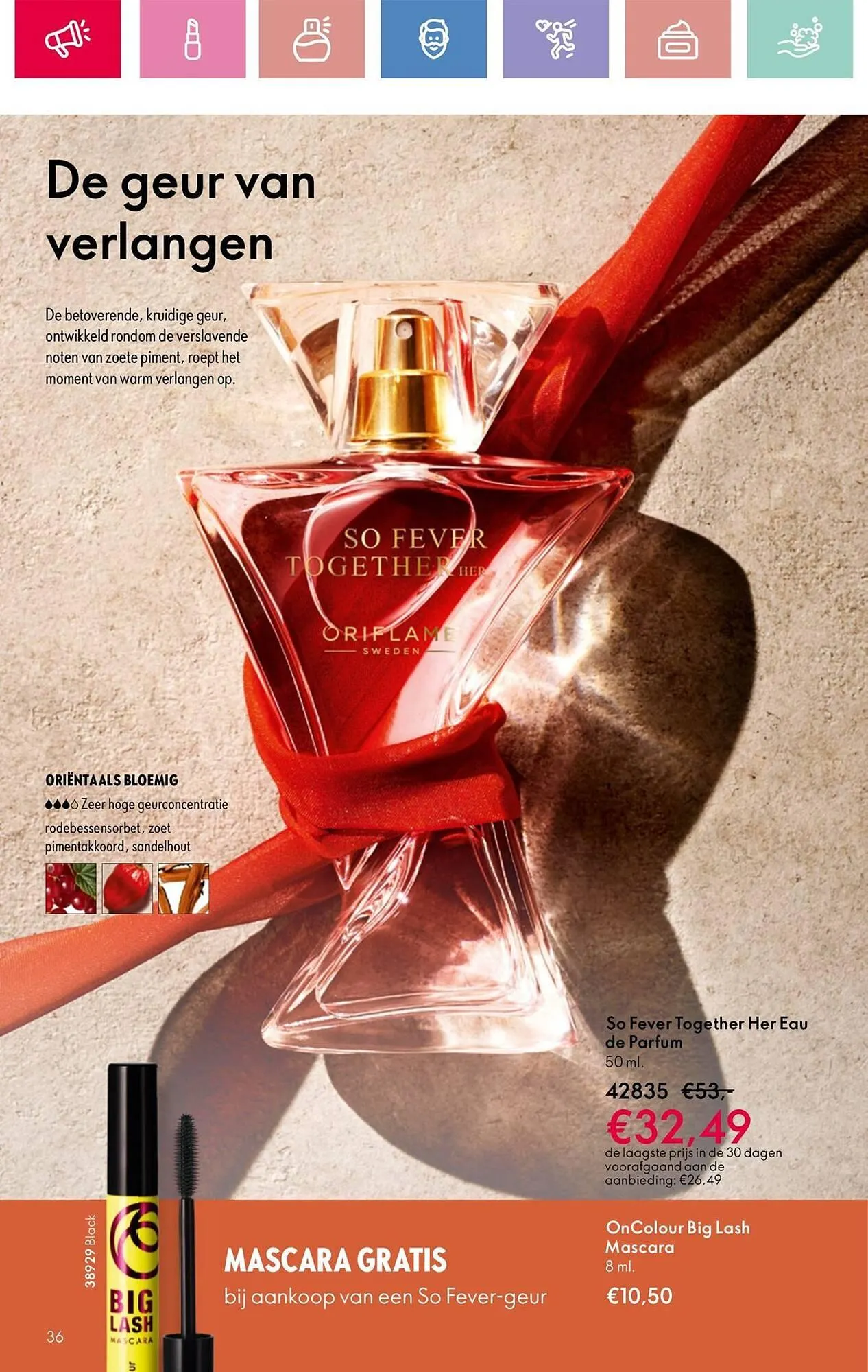 Oriflame folder van 10 maart tot 29 maart 2025 - Folder pagina 36