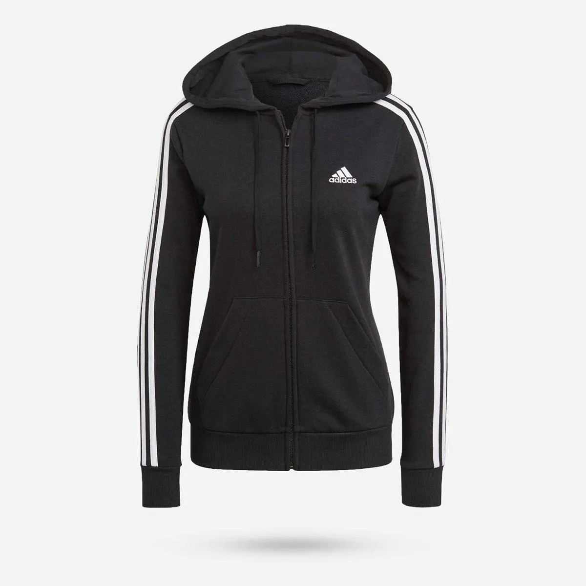 adidas W 3-stripes French Terry Fz Hoodie