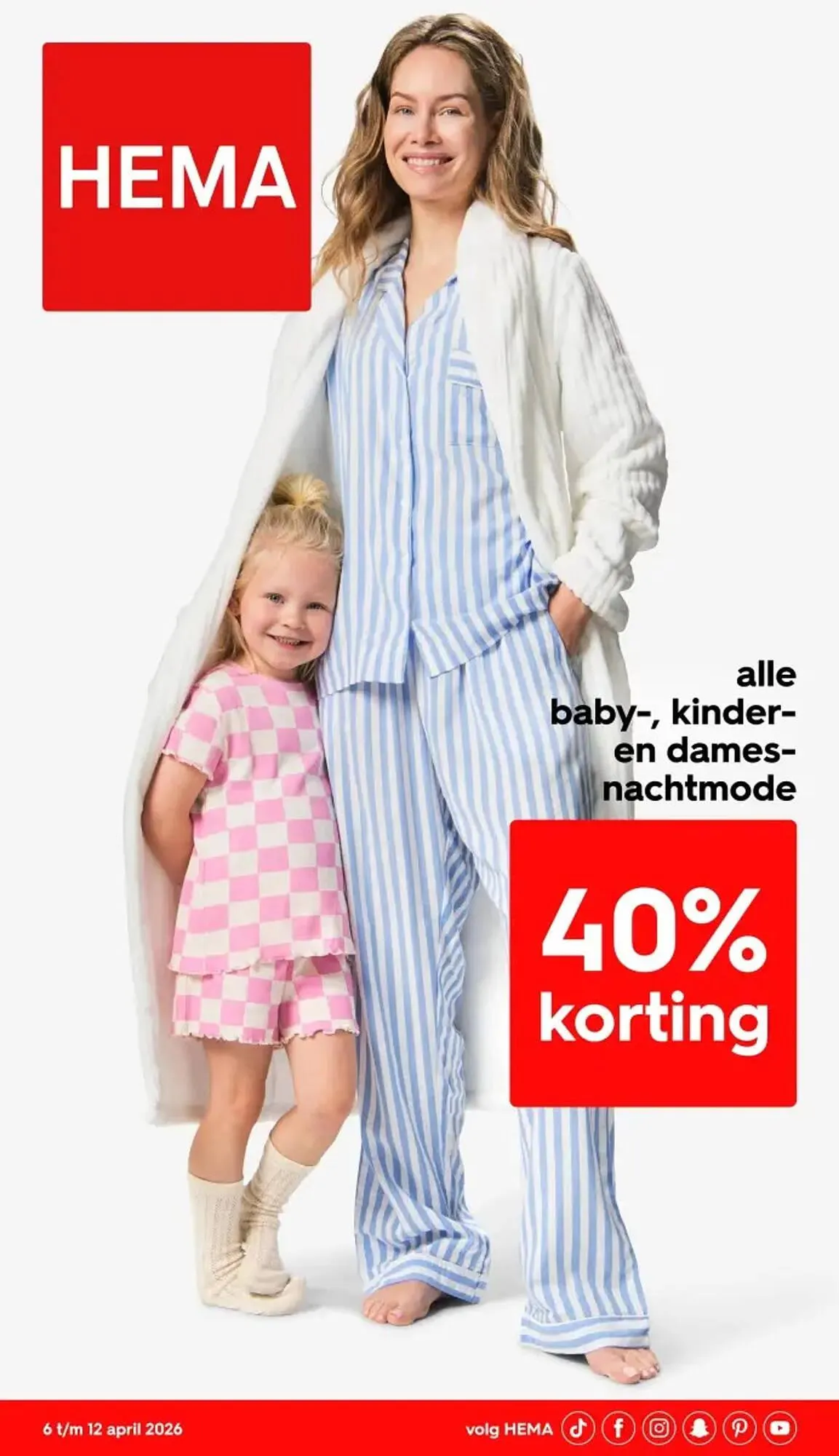 HEMA folder van 6 april tot 12 april 2026 - Folder pagina 1