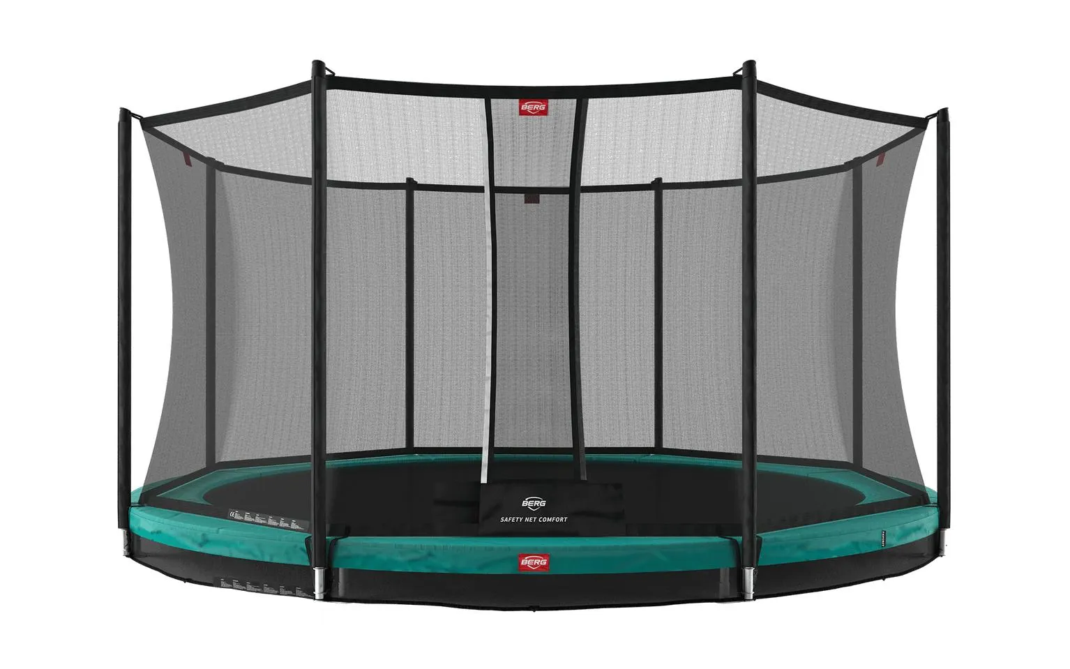 BERG Favorit InGround 430 Green + Safety Net Comfort