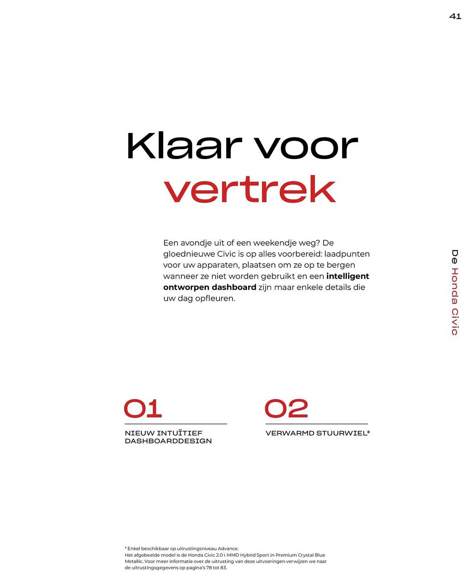 Honda folder van 16 september tot 31 december 2025 - Folder pagina 41