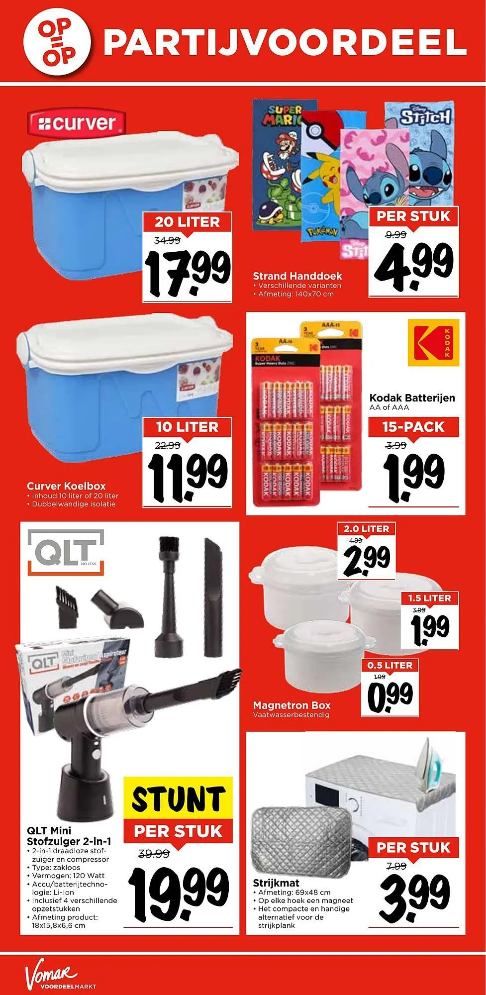 Vomar folder van 13 juli tot 19 juli 2025 - Folder pagina 34