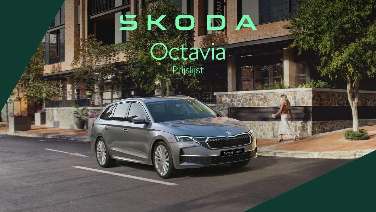Škoda Octavia (Combi) prijslijst per 27 juni 2024 van 29 juni tot 29 juni 2025 - Folder pagina 1