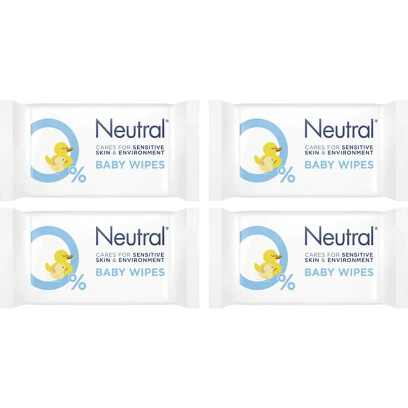 Neutral Billendoekjes 4-pack
