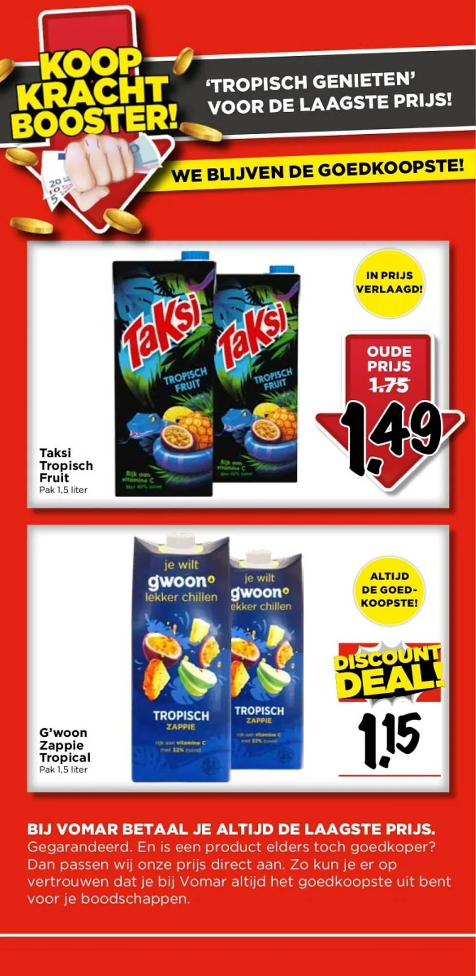 Vomar Voordeelmarkt folder van 11 maart tot 16 maart 2024 - Folder pagina 2