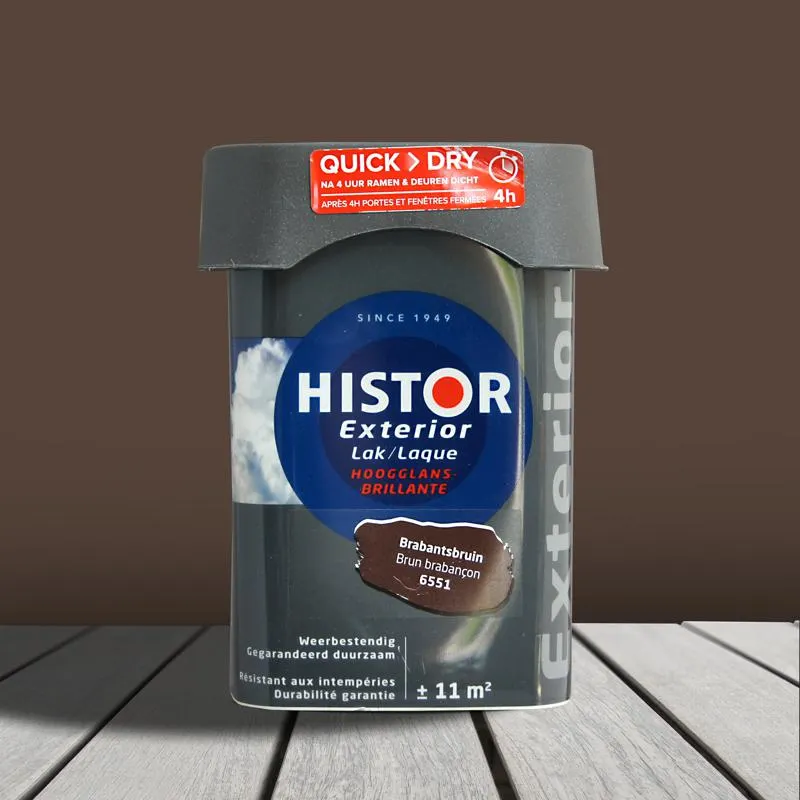 Histor Exterior Hoogglans Brabantsbruin 6551