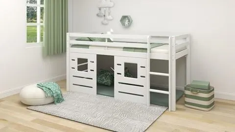 Halfhoogslaper Billie met boomhut