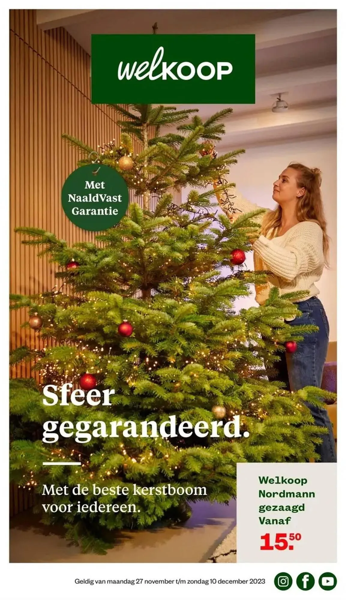 Welkoop folder van 27 november tot 10 december 2023 - Folder pagina 1