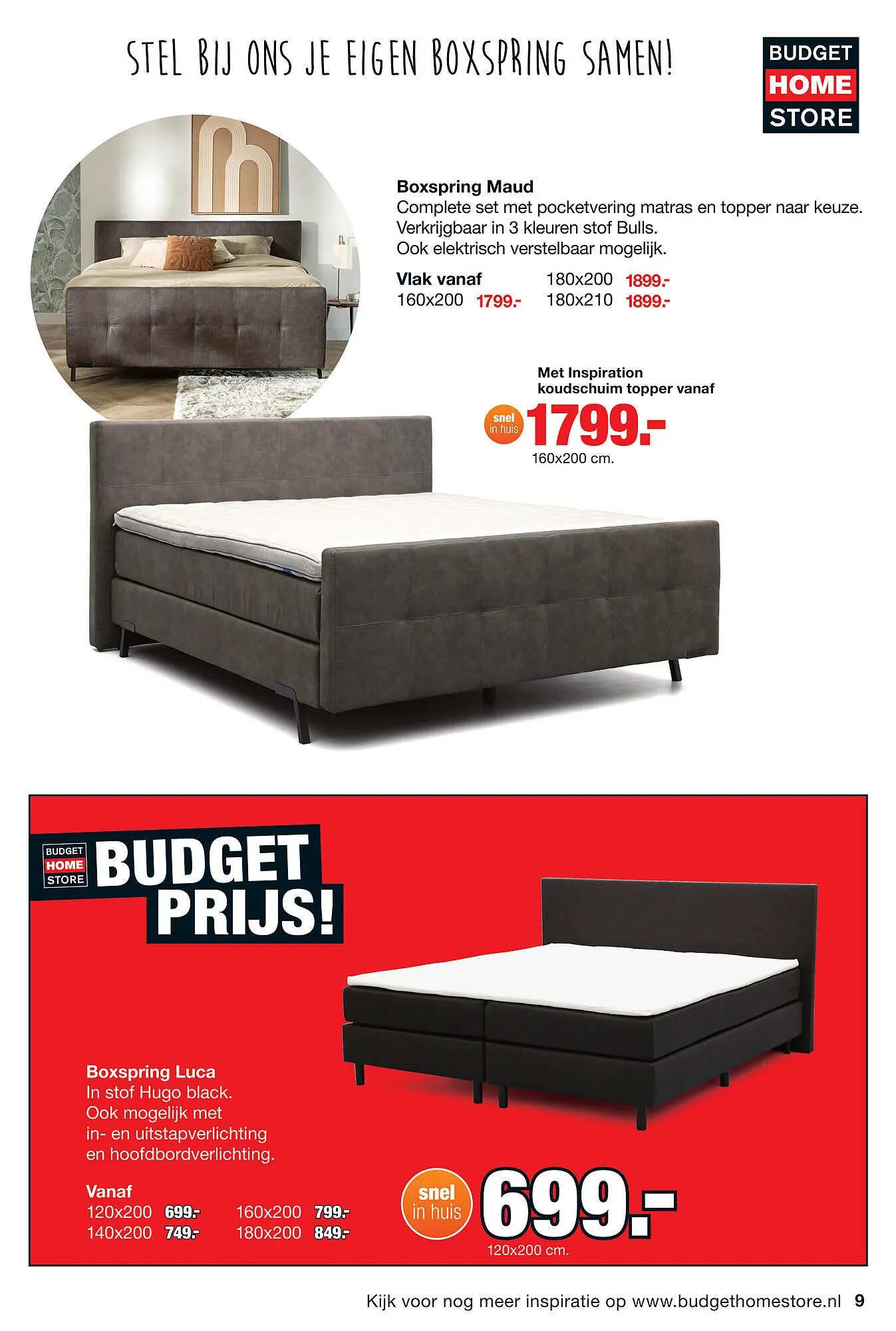 Budget Home Store folder van 2 september tot 13 september 2025 - Folder pagina 9