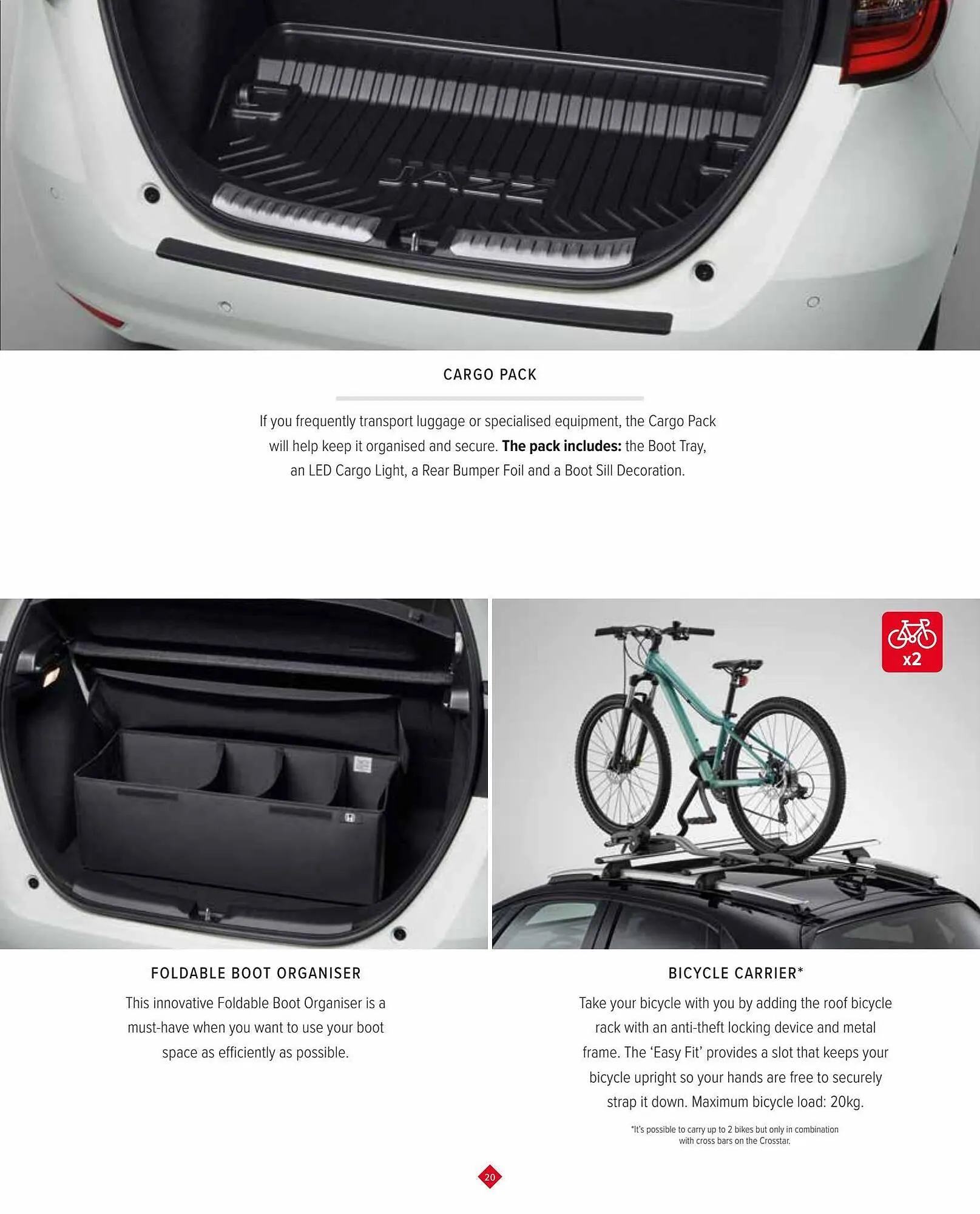 Honda jazz accessoires folder van 22 maart tot 22 maart 2024 - Folder pagina 21