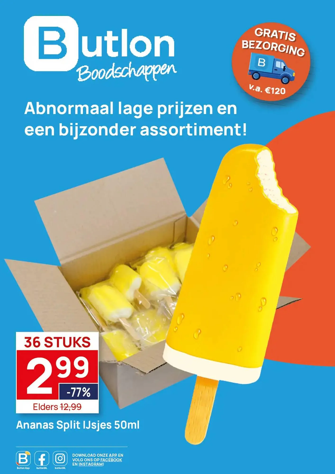 Butlon folder van 22 april tot 28 april 2026 - Folder pagina 1