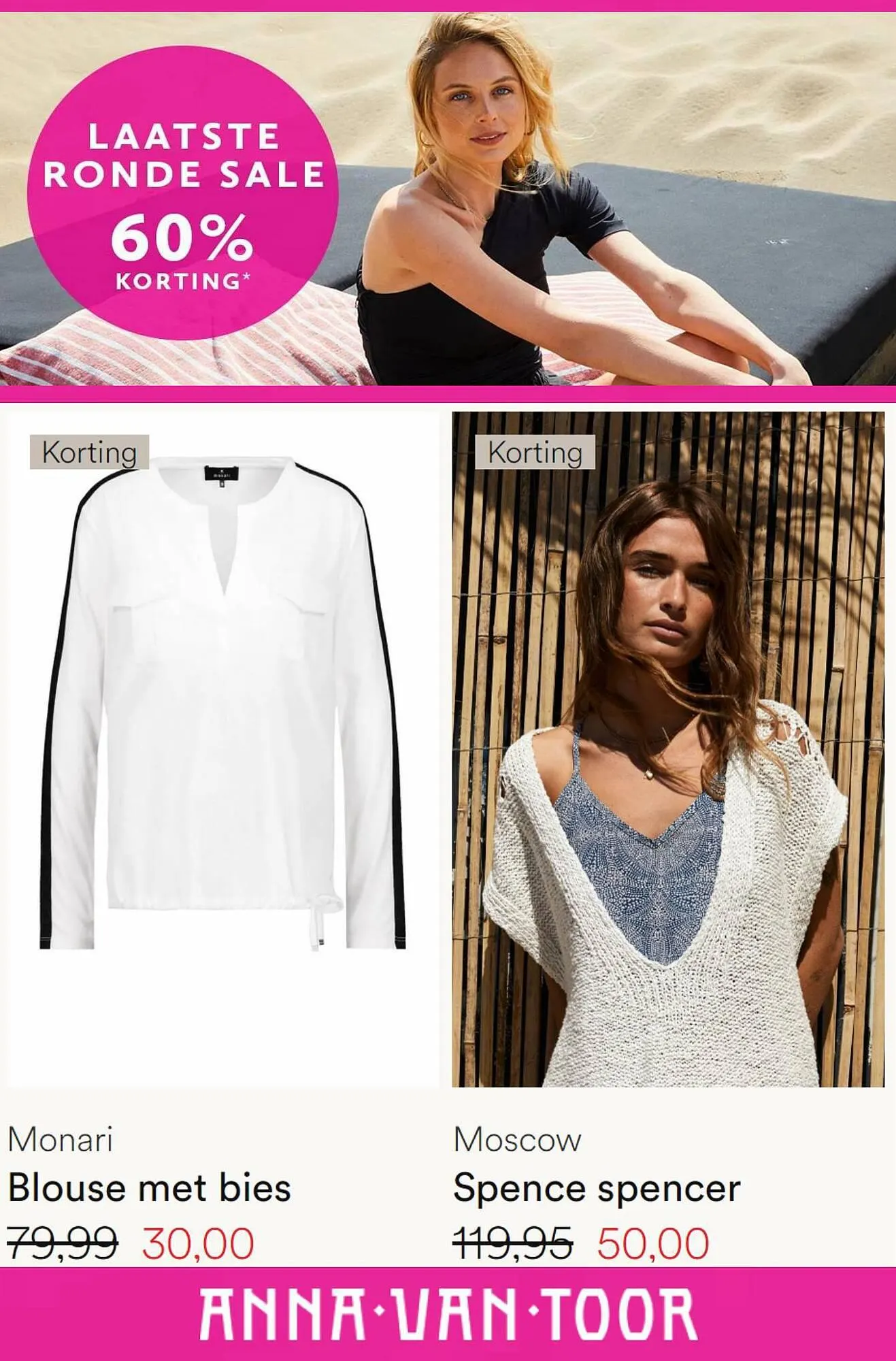 Anna van Toor folder van 22 augustus tot 30 augustus 2023 - Folder pagina 3