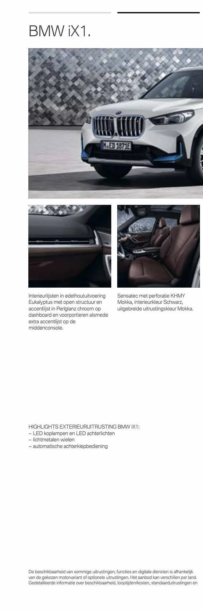 BMW folder - iX1 & X1 van 31 december tot 31 december 2023 - Folder pagina 68
