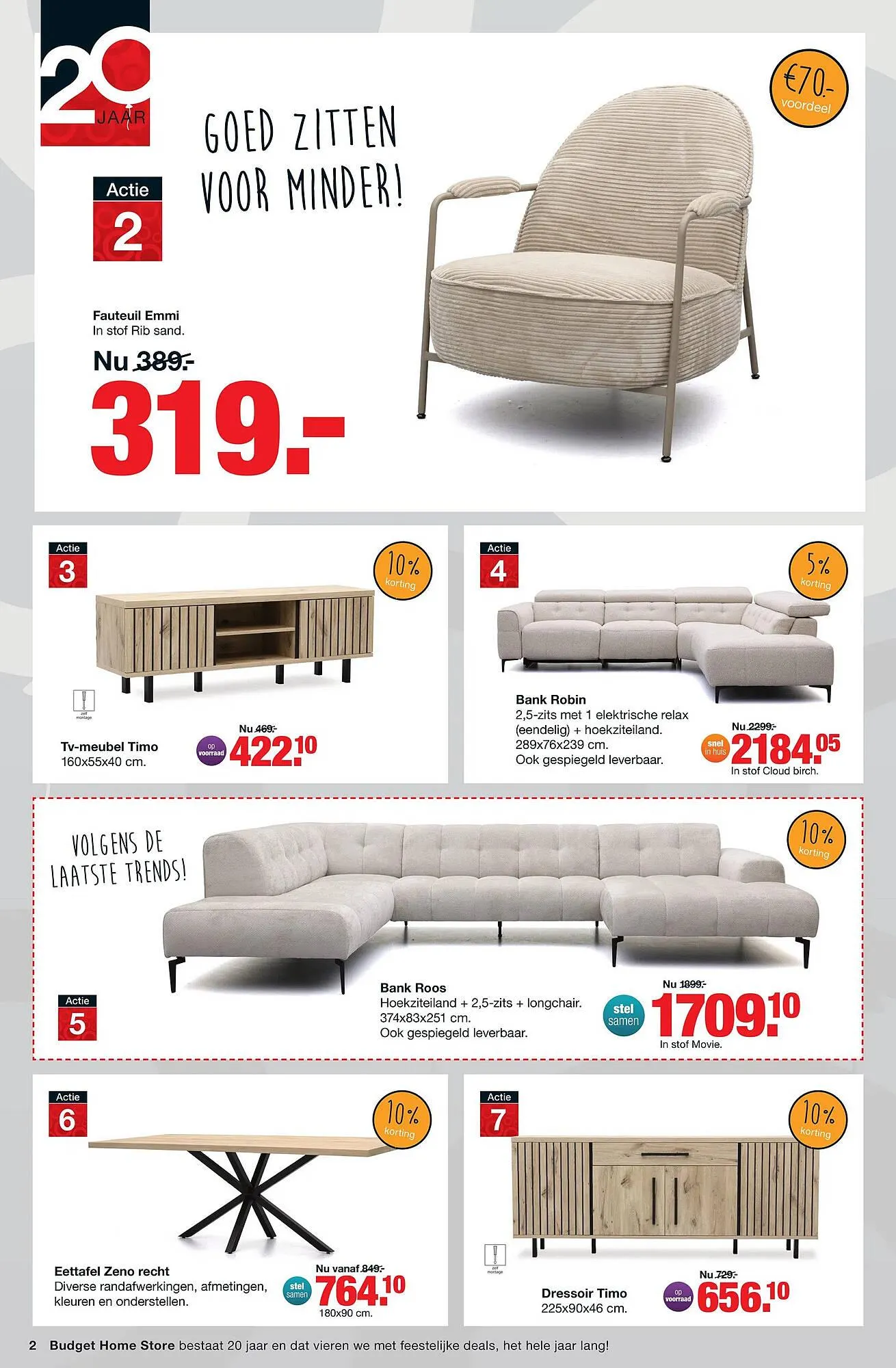 Budget Home Store folder van 5 januari tot 25 januari 2026 - Folder pagina 2