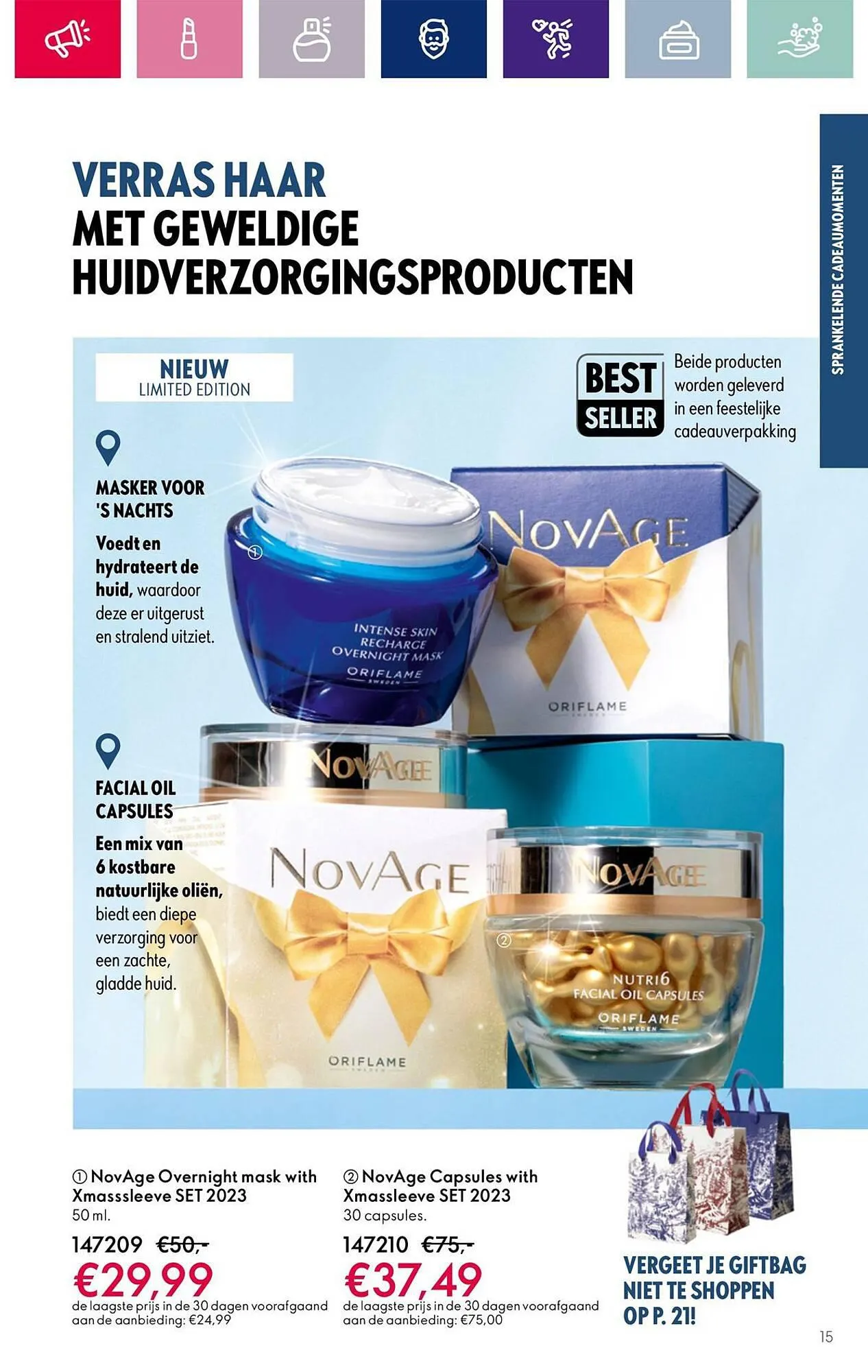 Oriflame folder van 1 december tot 19 december 2023 - Folder pagina 15
