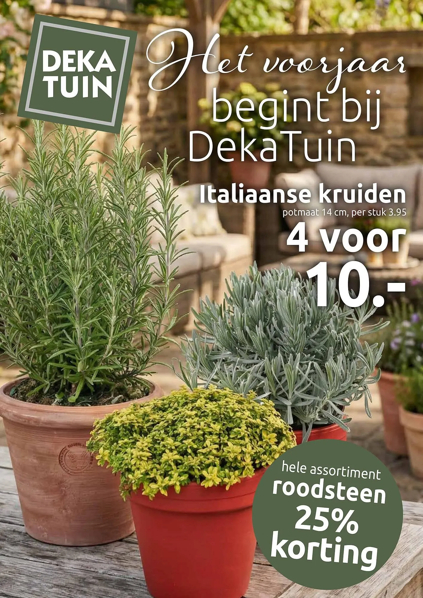 Deka Tuin folder van 2 maart tot 15 maart 2026 - Folder pagina 1