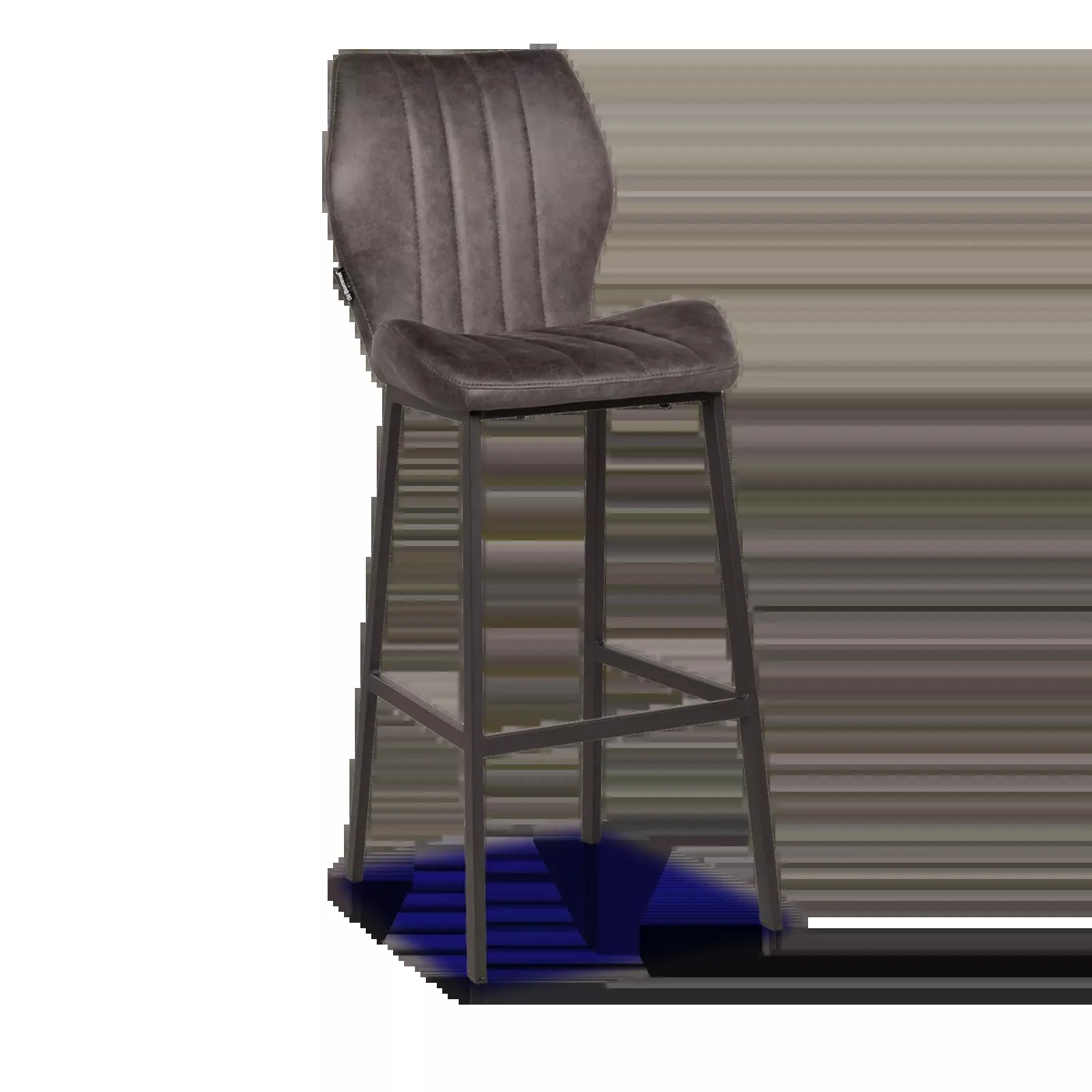 Barstoel (hoog) Kenny - Otis Antraciet