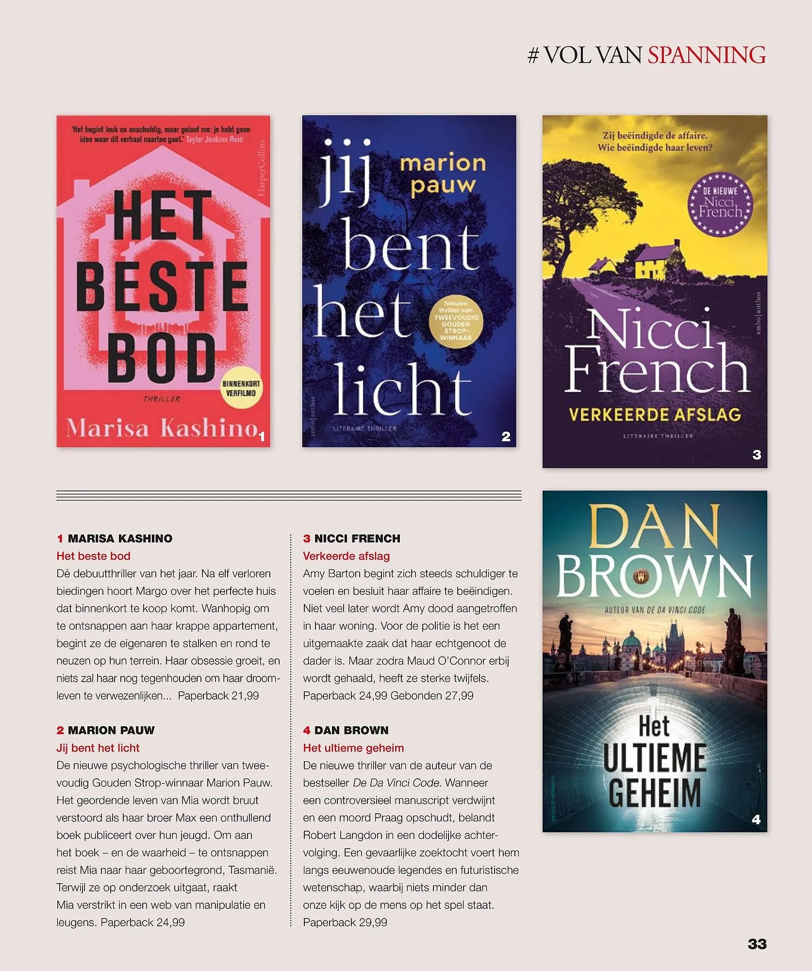 Libris folder van 23 april tot 9 mei 2026 - Folder pagina 33