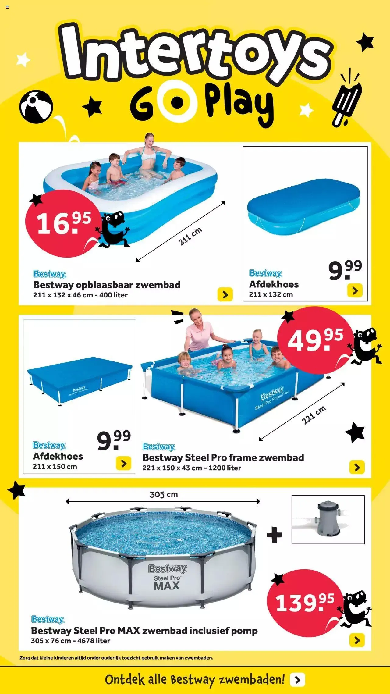 Intertoys - zwembadfolder van 5 juni tot 31 december 2023 - Folder pagina 1