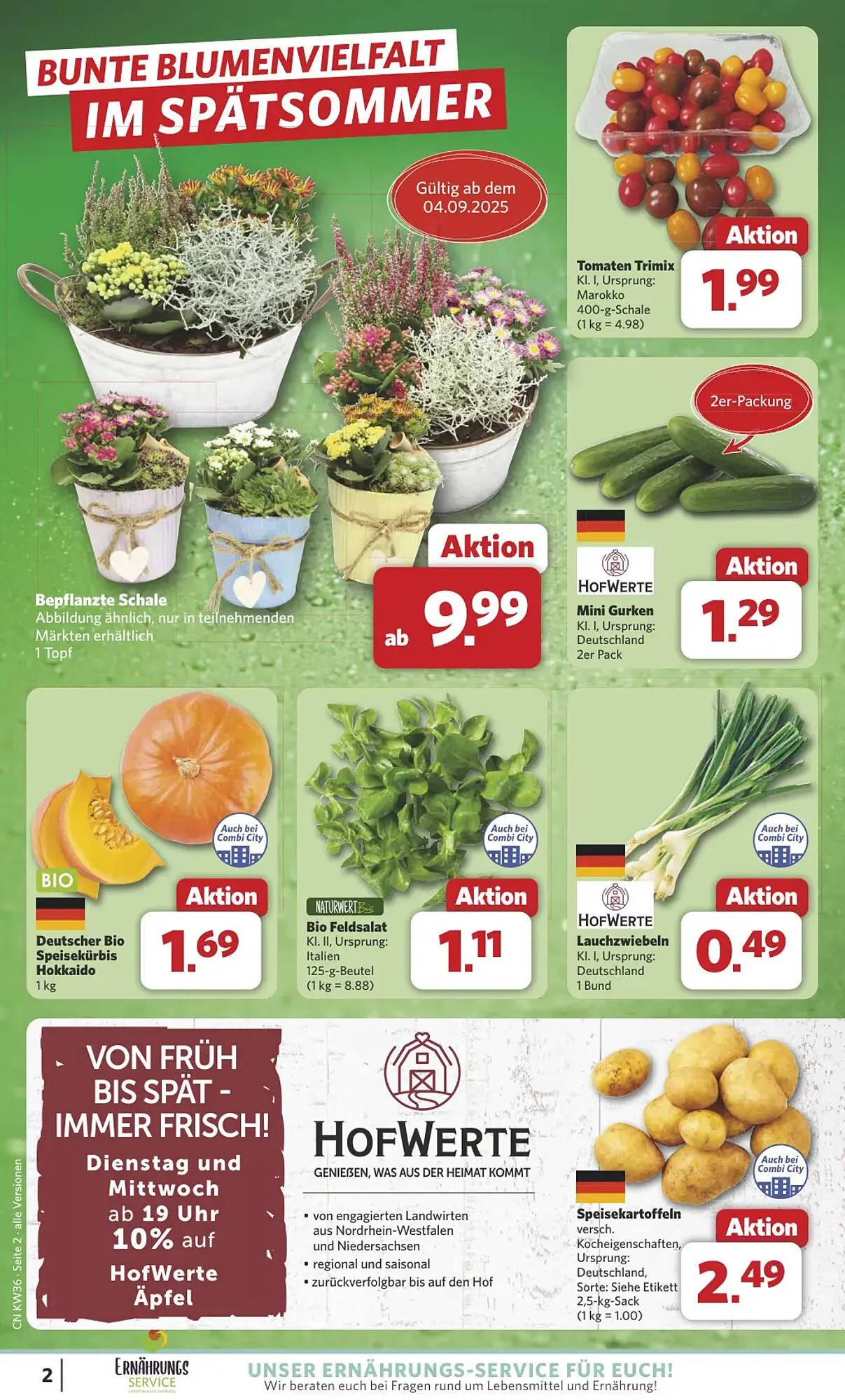 Combi Markt DE folder van 1 september tot 6 september 2025 - Folder pagina 2