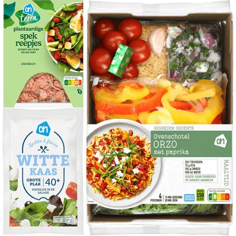 AH Vega gesneden ovenschotel orzo pakket