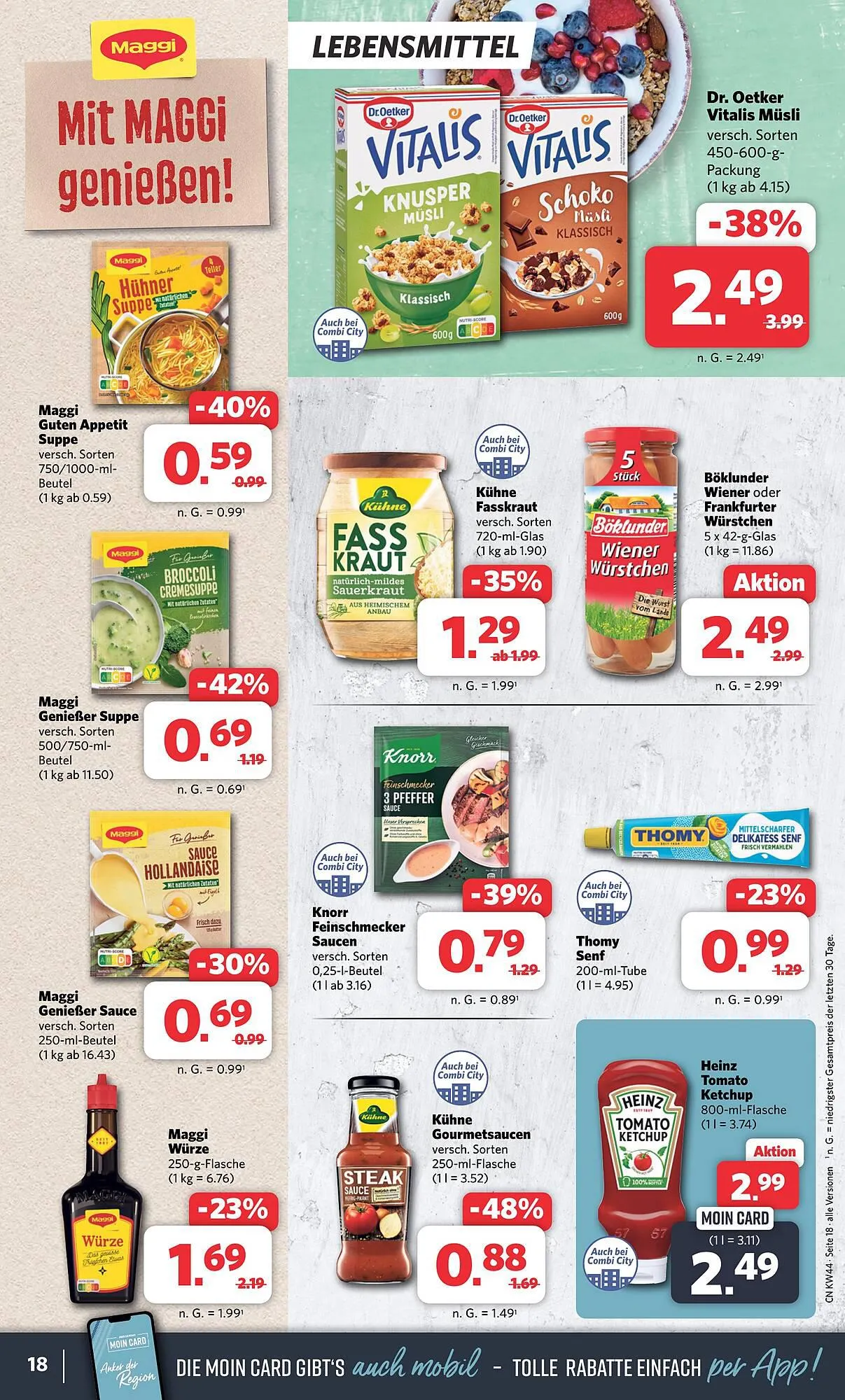 Combi Markt DE folder van 20 november tot 25 november 2023 - Folder pagina 18