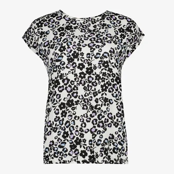 TwoDay dames T-shirt wit met bloemenprint