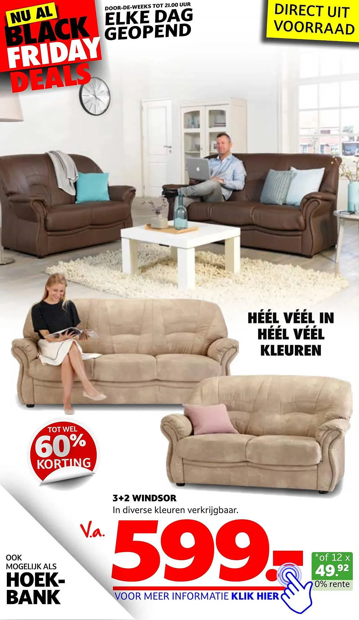Seats and Sofas folder van 31 oktober tot 23 november 2023 - Folder pagina 58