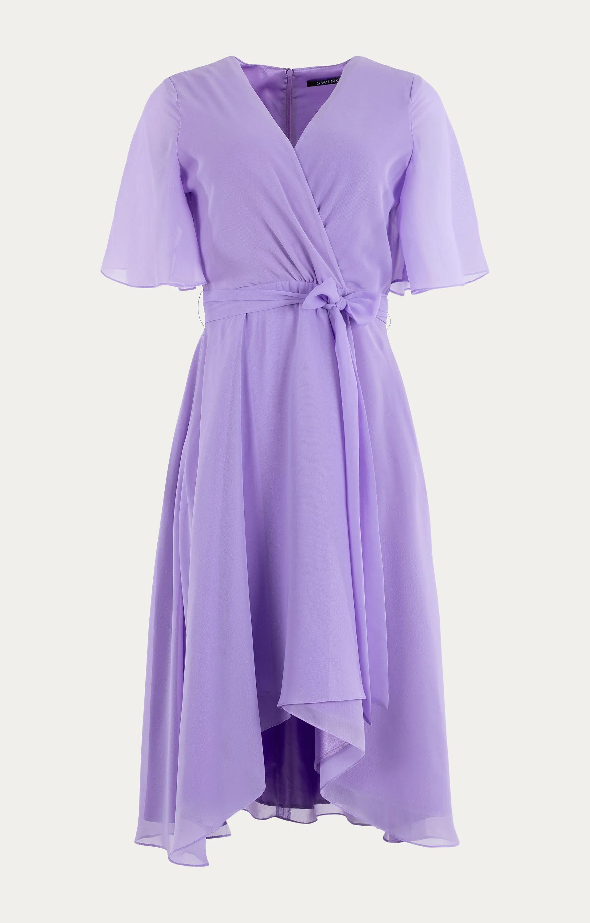 Swing Dames Jurk met ceintuur