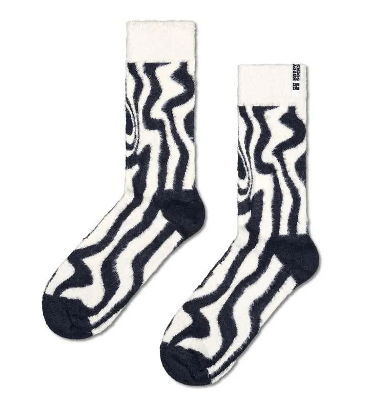 Psychedelic Zebra Sock