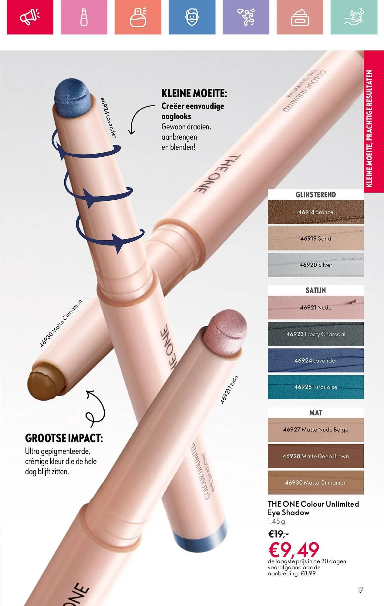 Oriflame folder van 31 maart tot 19 april 2025 - Folder pagina 17