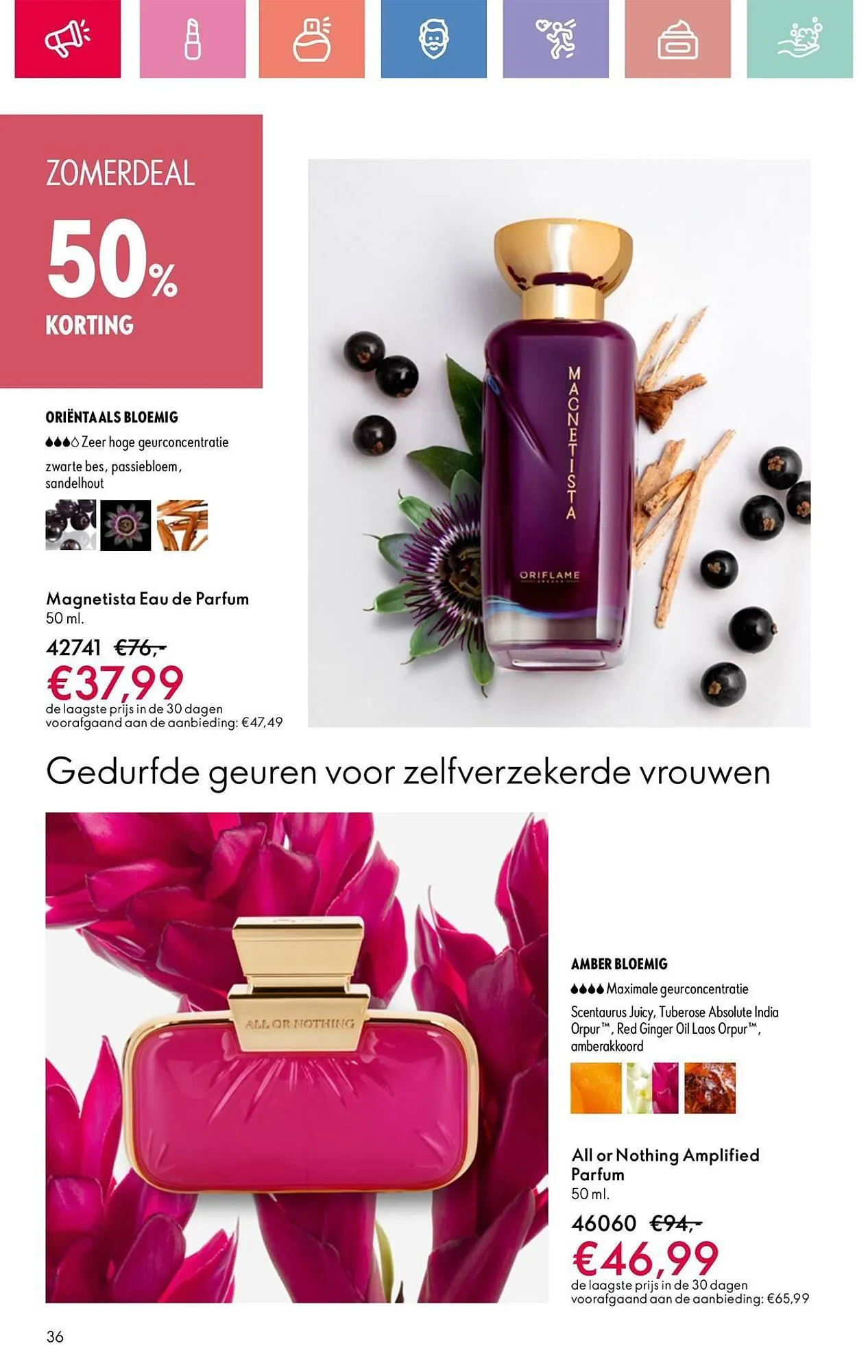 Oriflame folder van 22 juni tot 12 juli 2025 - Folder pagina 36