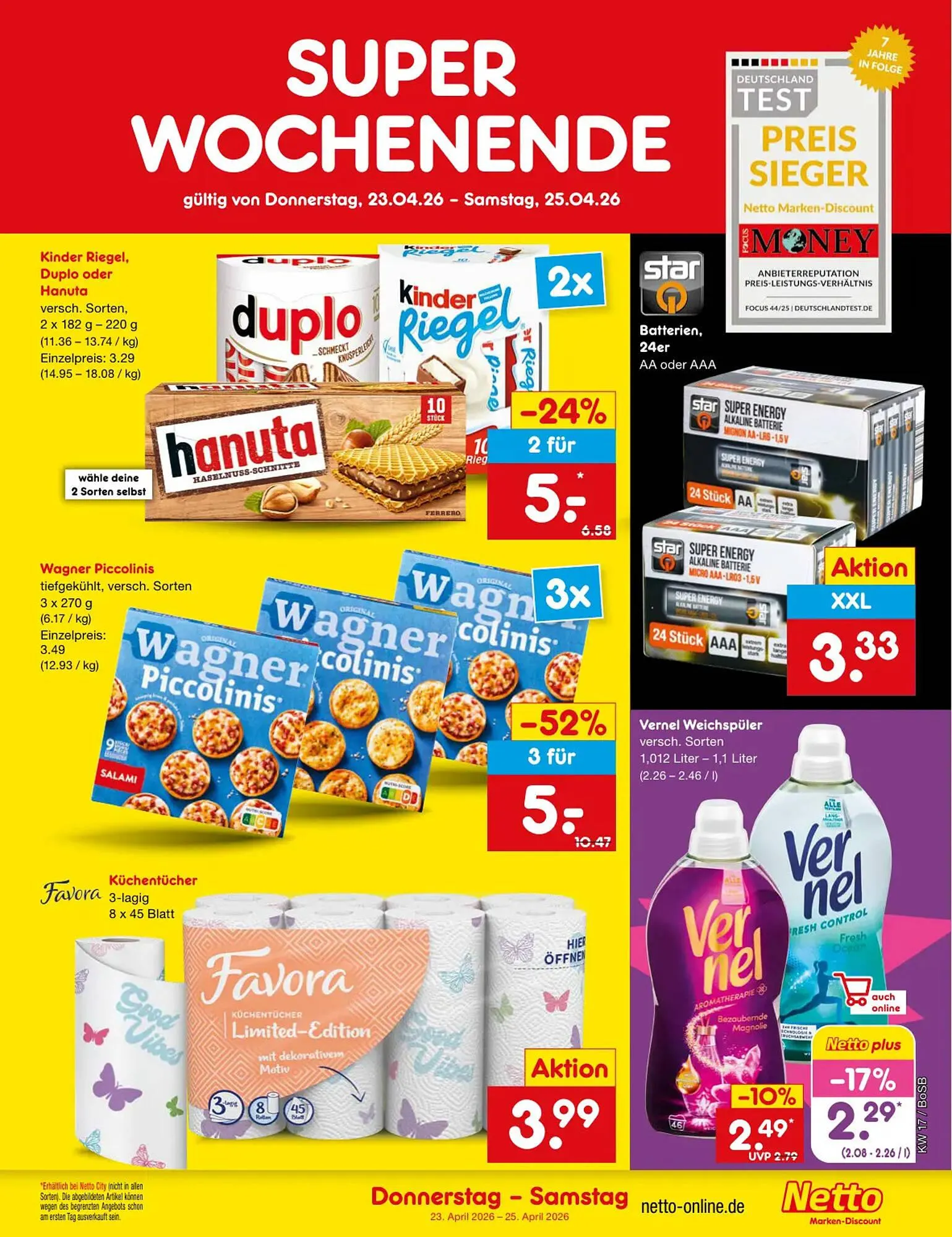 Netto Marken-Discount DE folder van 20 april tot 25 april 2026 - Folder pagina 51