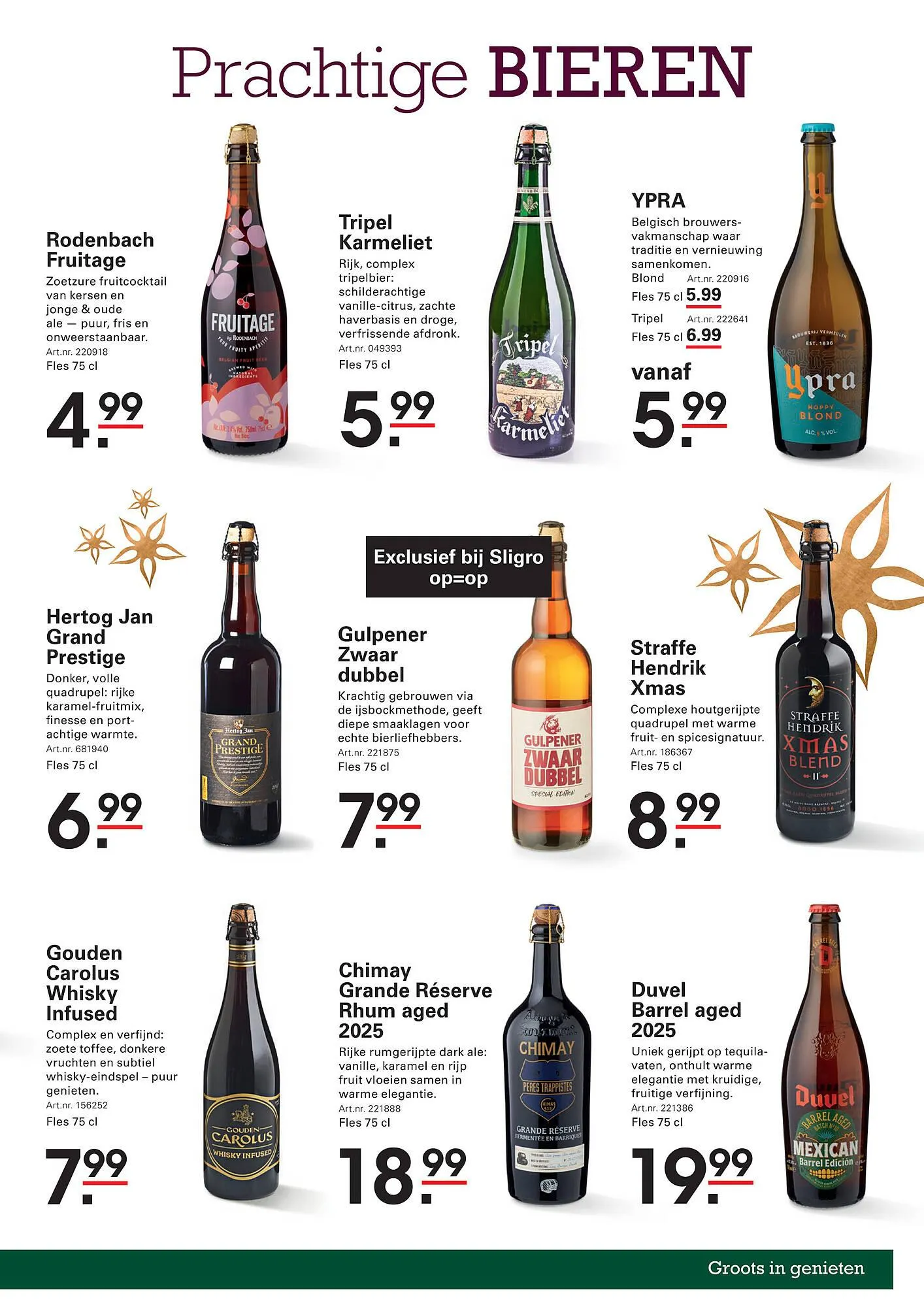 Sligro folder van 30 september tot 31 december 2025 - Folder pagina 21