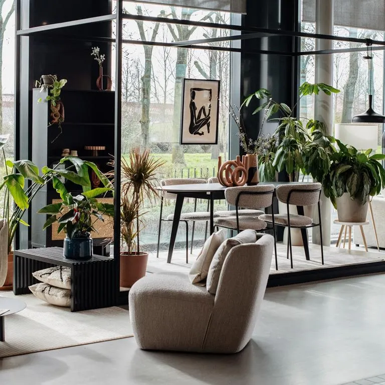 HKliving Mirror Block Salontafel - Nude