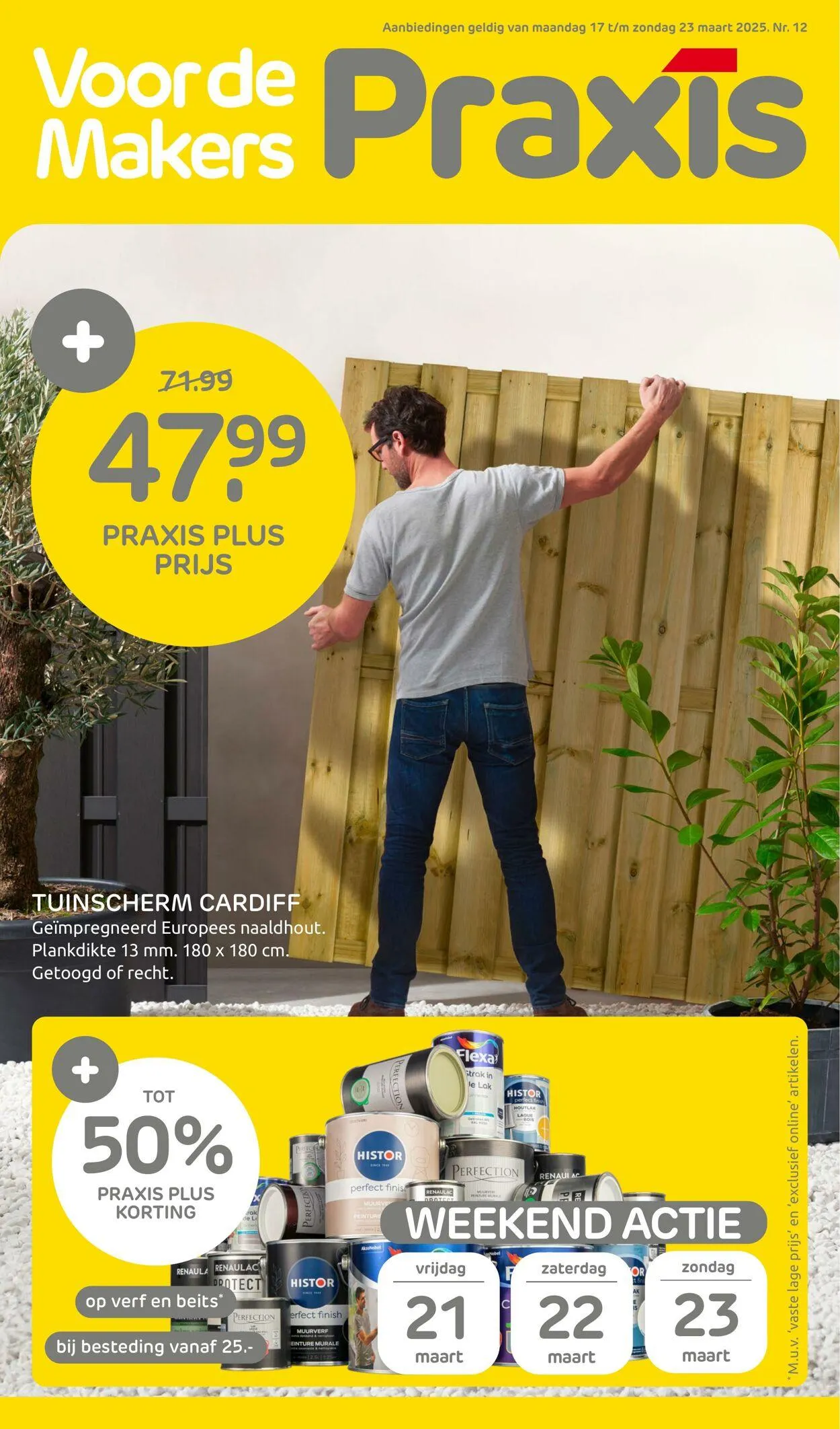 Praxis Actuele folder van 22 juni tot 6 juli 2025 - Folder pagina 1