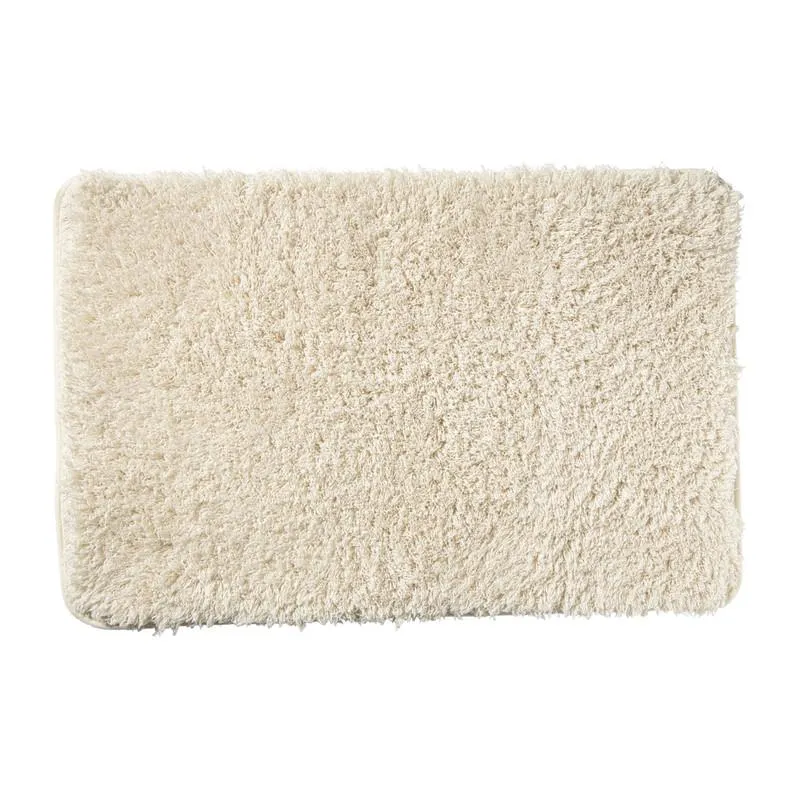 Badmat fluffy - beige - 45x70 cm