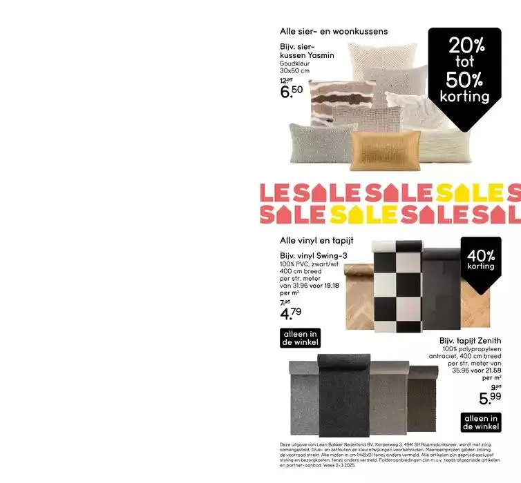 Leen Bakker folder van 8 januari tot 15 januari 2025 - Folder pagina 15