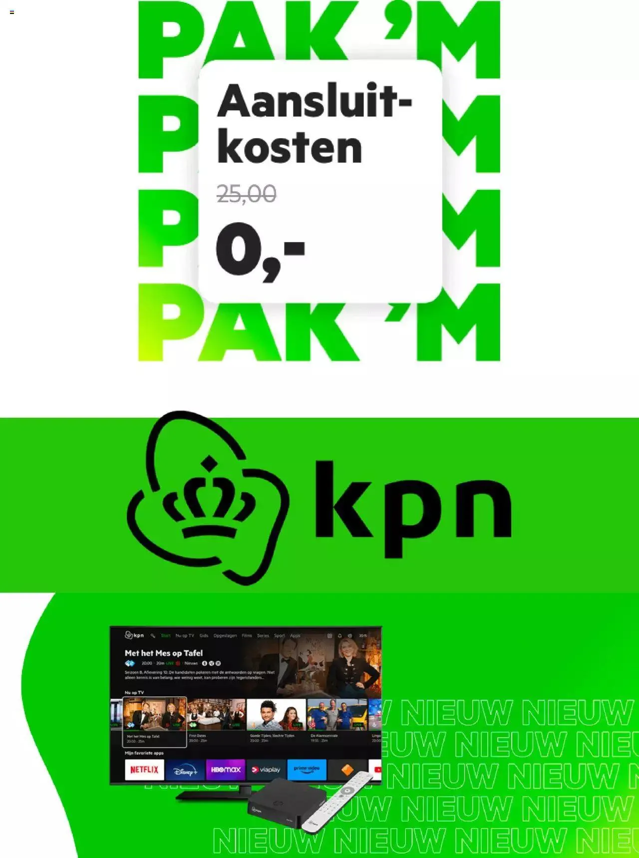 KPN - Folder van 13 maart tot 31 december 2023 - Folder pagina 1