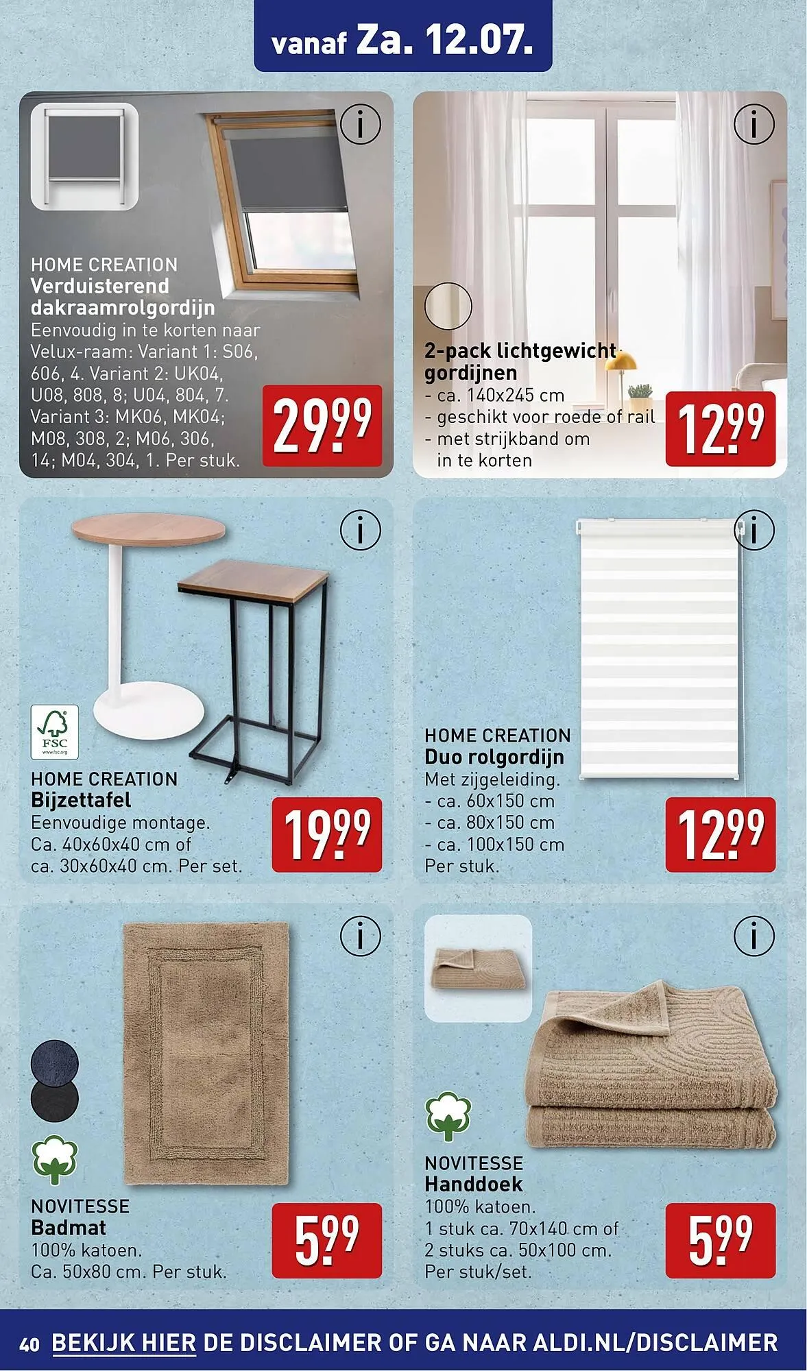 ALDI folder van 7 juli tot 13 juli 2025 - Folder pagina 40