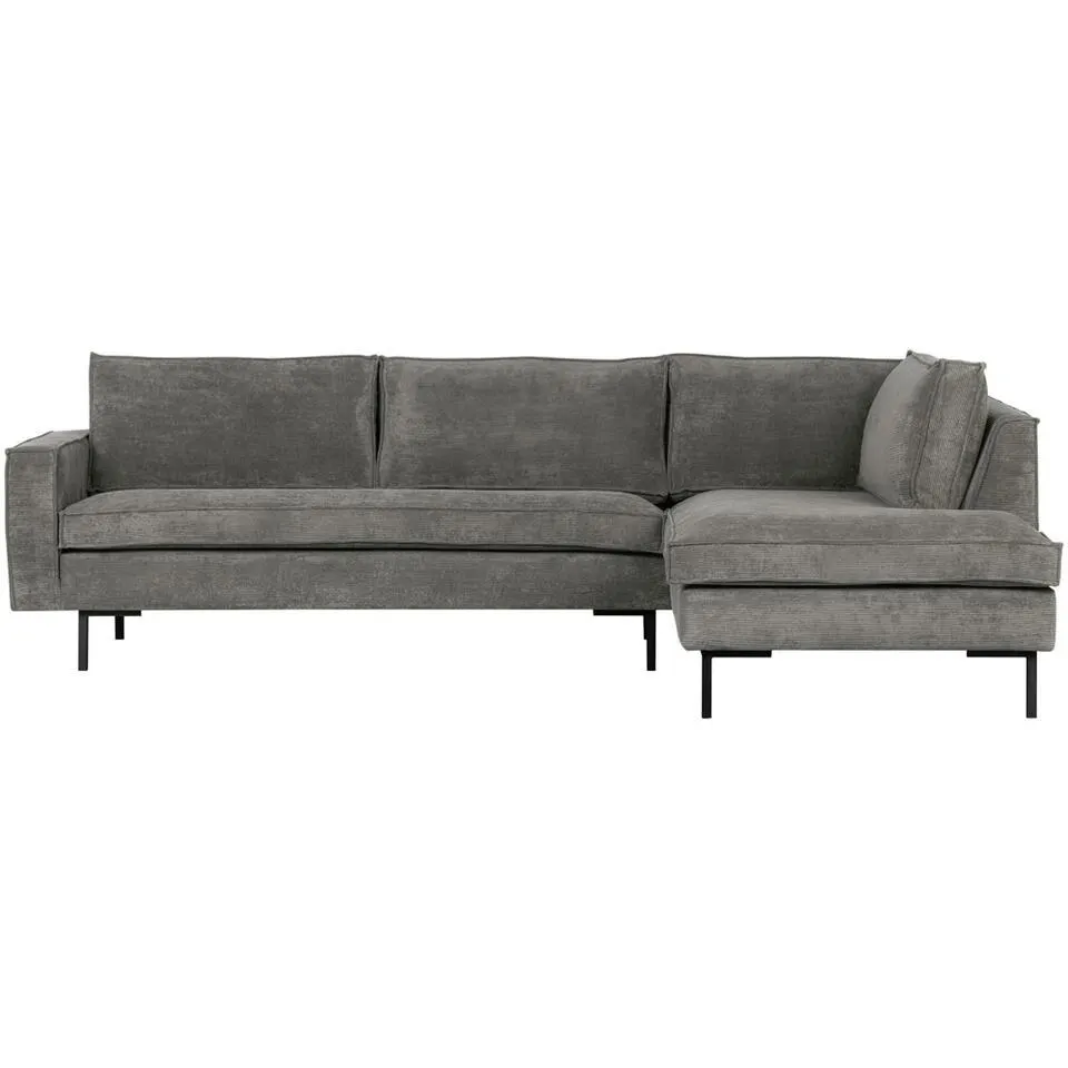 WOOOD hoekbank Arwin rechts - olijfgroen